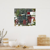  tractorfoto poster (Keuken)