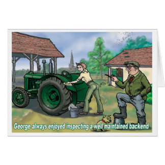 Tractorkaart oom George 3