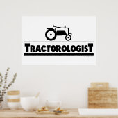 Tractoroloog - tractor poster (Keuken)