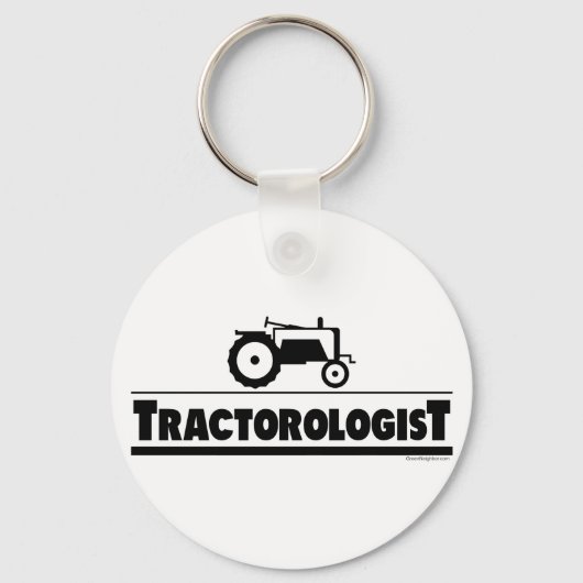 Tractoroloog - tractor sleutelhanger (Voorkant)