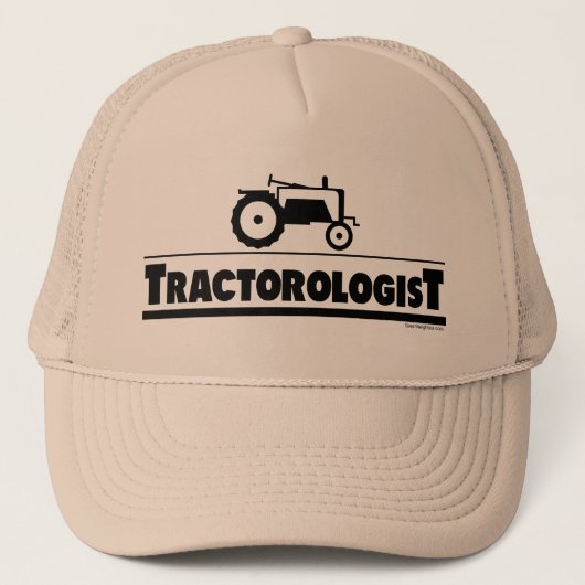 Tractoroloog - tractor trucker pet (Voorkant)