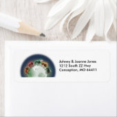 Tractors Around the World Address Label (Insitu)