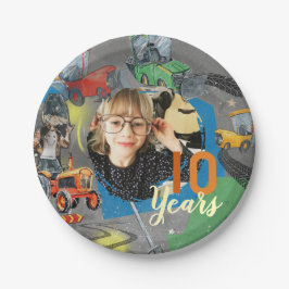 Tractors Birthday 10 Years Papieren Bordje