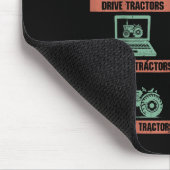 Tractors Lover 6 Things I Do In My Spare Time Funn Muismat (Hoek)