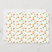 Tractors Pompoen Verjaardag Oogst Party Foto Kaart (Achterkant)