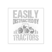 Tractors Rubberstempel (Afrduk)