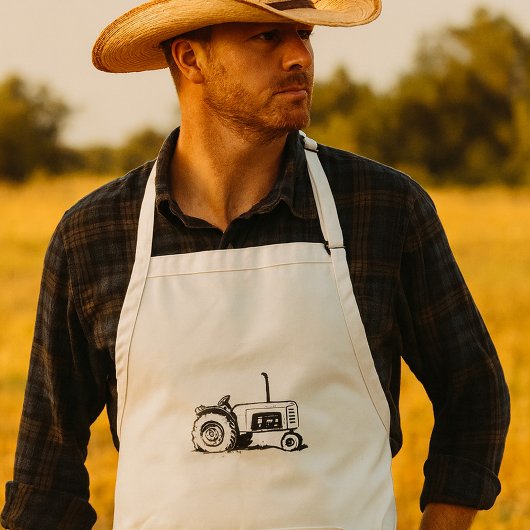 Tractorschets Standaard Schort