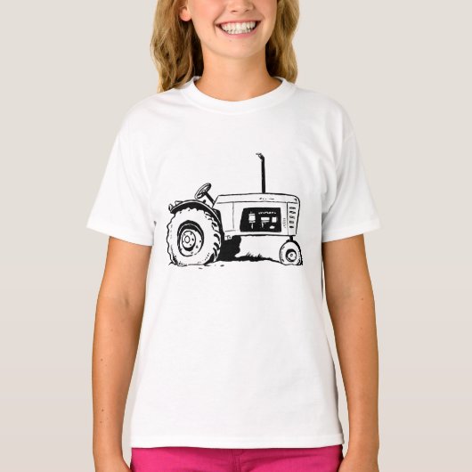 Tractorschets T-shirt (Voorkant)
