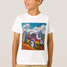 Tractorschildering - Cadeau voor Tractorliefhebber