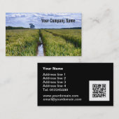 Tractorsporen door Visitekaartjes voor veldeffecte (Voorkant / Achterkant)