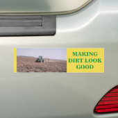 Tractorsticker Bumpersticker (Op auto)