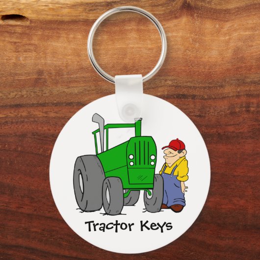 Tractortoetsen Sleutelhanger (Voorkant)