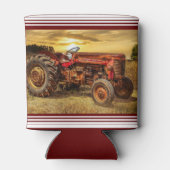 tractortractor Antiek tractor Boerderij Blikjeskoeler (Achterkant)