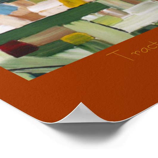 Tractorvelden van Stevensville... Poster (Hoek)