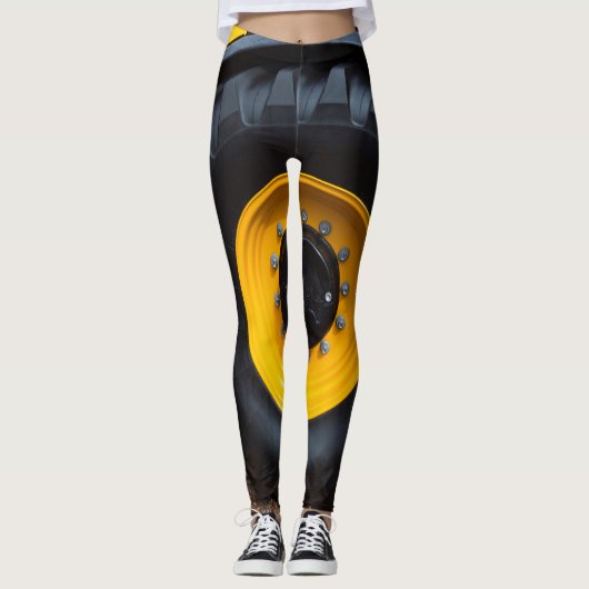 Tractorwiel Leggings (Voorkant)