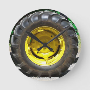 Tractorwielklok Ronde Klok