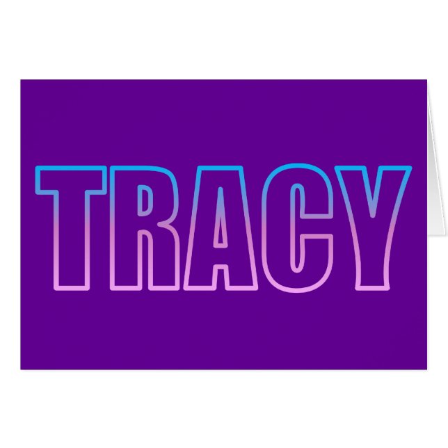 Tracy (Voorkant Horizontaal)