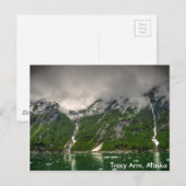 Tracy Arm, Alaska Briefkaart (Voorkant / Achterkant)