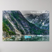 Tracy Arm, Alaska Poster (Voorkant)