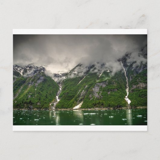 Tracy Arm Fjord in Alaska Briefkaart (Voorkant)
