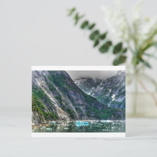 Tracy Arm Fjord in Alaska Briefkaart (Staand voorkant)