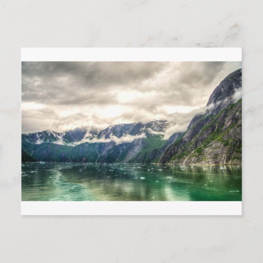 Tracy Arm Fjord in Alaska Briefkaart (Voorkant)