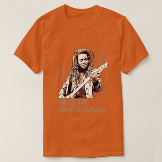 Tracy Chapman Geef me een reden T-shirt (Design voorkant)