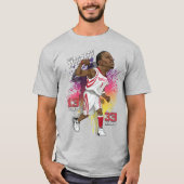 Tracy McGrady Karikatuur T-shirt (Voorkant)