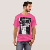 Tracy McGrady - Zwart Wit T-shirt (Voorkant volledig)