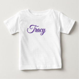 Tracy Meisjesnaam In Paars,