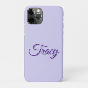 Tracy Meisjesnaam In Paars, Case-Mate iPhone Case