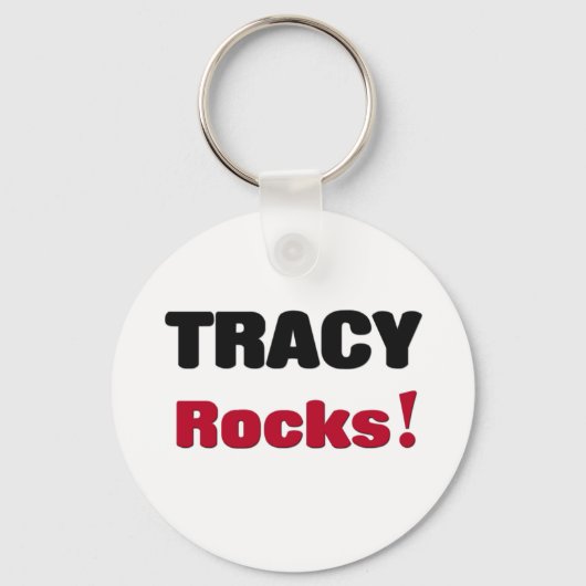 Tracy Rocks Sleutelhanger (Voorkant)