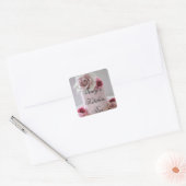 Tracy's Keuken Thee Vierkante Sticker (Envelop)