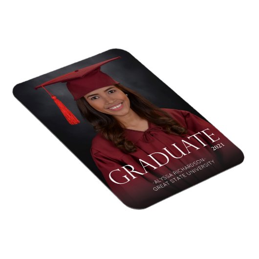 Trad Afstuderen 2 & Photo Afstuderen Magnet Darker Magneet (Rechterzijde)