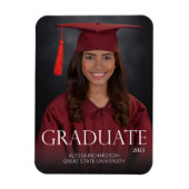 Trad Afstuderen 2 & Photo Afstuderen Magnet Darker Magneet (Verticaal)