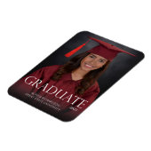 Trad Afstuderen 2 & Photo Afstuderen Magnet Darker Magneet (Linkerzijde)