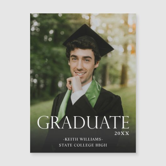 Trad Afstuderen 2M & Photo Afstuderen Magnet Darke (Voorkant)