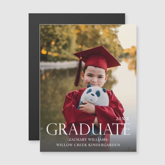 Trad Afstuderen 3M & Foto Afstuderen Magnet Lighte (Voorkant / Achterkant)