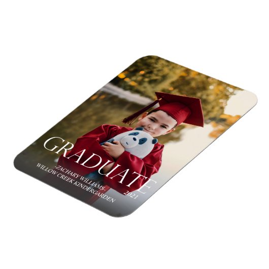 Trad Afstuderen 3M & Foto Afstuderen Magnet Lighte Magneet (Linkerzijde)