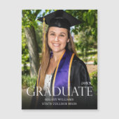 Trad Afstuderen 3M & Photo Afstuderen Magnet Darke (Voorkant)