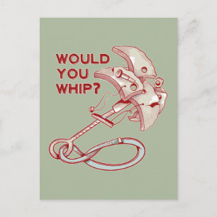 TRAD CLIMBING WHIPPER HERFST BRIEFKAART