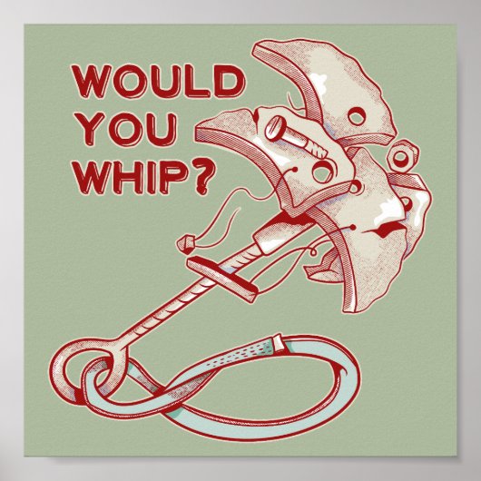 TRAD CLIMBING WHIPPER HERFST POSTER (Voorkant)