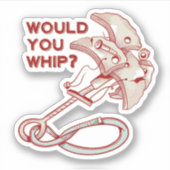 TRAD CLIMBING WHIPPER HERFST STICKER (Voorkant)