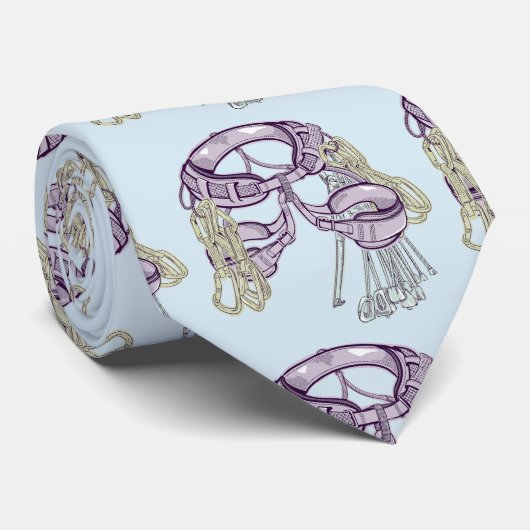 Trad klimharnas en uitrusting stropdas (Opgerold)