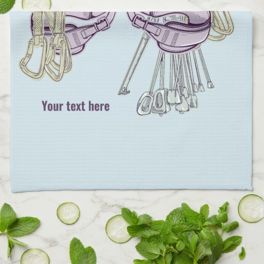 Trad klimharnas en uitrusting theedoek (Gevouwen)