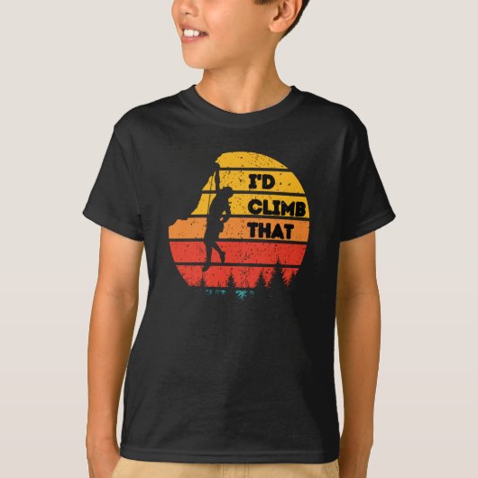 Trad-klimmer T-shirt (Voorkant)