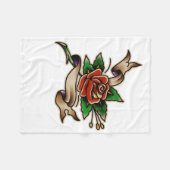 Trad Tattoo 005 Sticker  Fleece Deken (Voorkant (Horizontaal))