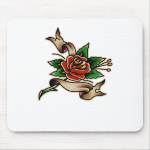 Trad Tattoo 005 Sticker Muismat