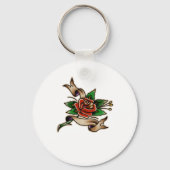 Trad Tattoo 005 Sticker  Sleutelhanger (Voorkant)