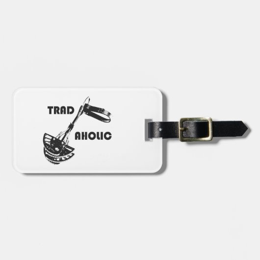 Tradaholic Rock Bagagelabel (Voorkant horizontaal)